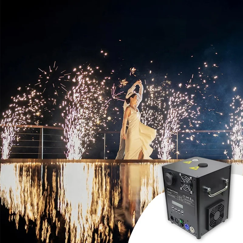Cold Sparkler fireworks machine dmx remote new year christmas wedding party stage cold Spark Machine
