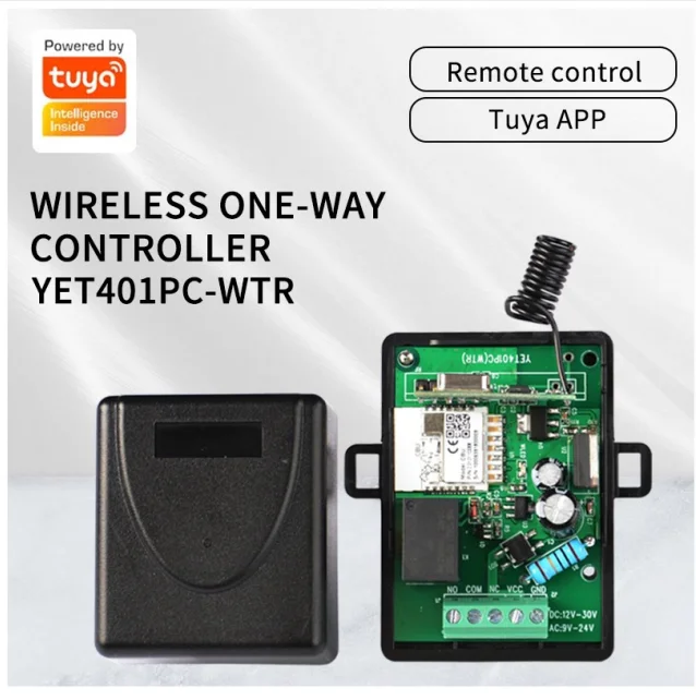 New product universal 1 channel tuya smart wifi receiving controller YET401WTR