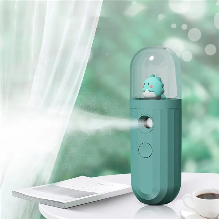 Профессиональный USB Перезаряжаемый увлажнитель портативный для лица инструмент точечный очиститель спрей мистер нано