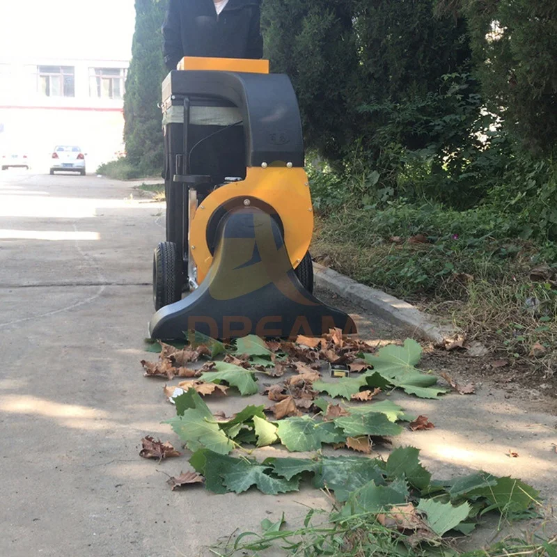 Leaves leaf cleaning sweeping machinery leaf suction machine
