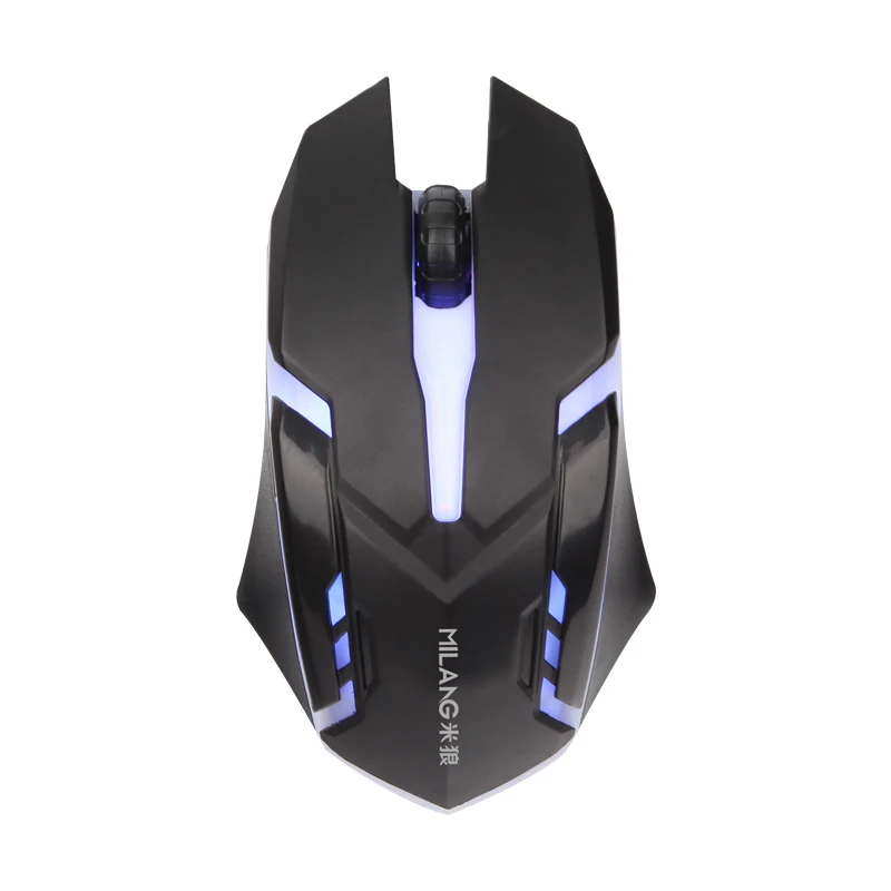 M3 USB 3Keys Wired Glowing Optical Mouse Home Office Business Notebook Desktop Computer Flat Gaming mouse