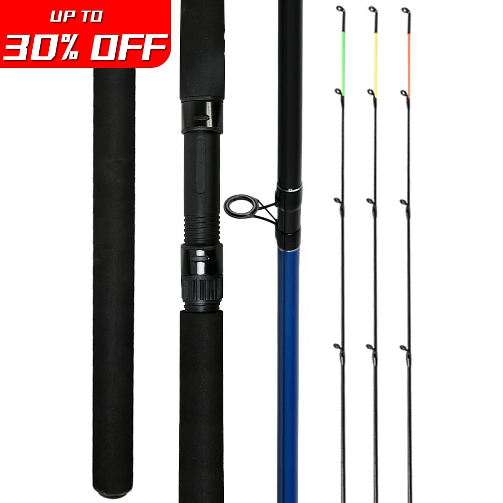 Newbility wholesale 24T carbon 3.6m EVA handle 3 section carp  feeder fishing rod