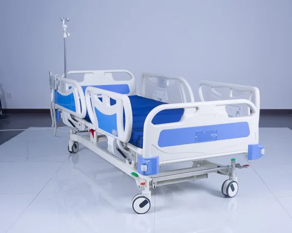 Factory Supply three function electric hospital bed high quality clinic medical bed for sale