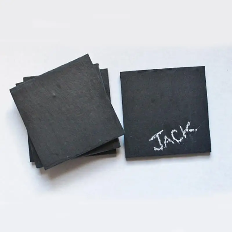 Cheap Price Wholesale Wine Cup Natural Stone Slate Coaster for Promotional Gifts