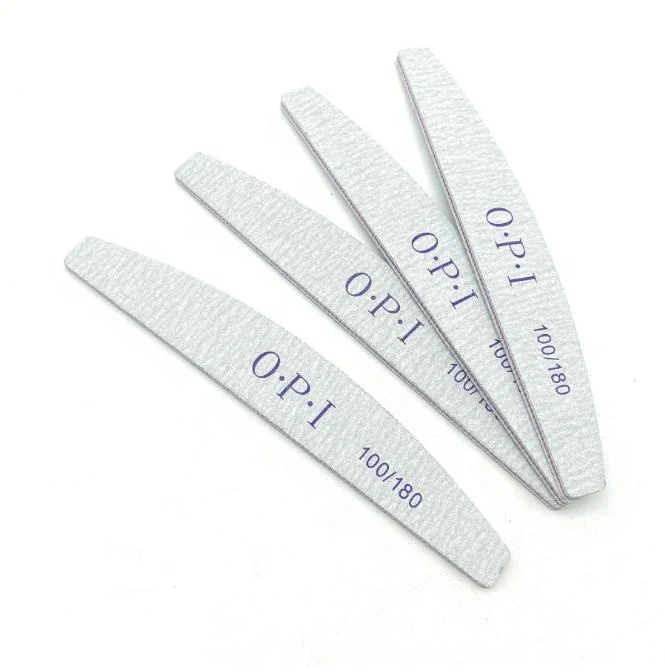 
Professional Custom Double Side 100/180 Nail File Japan Sandpaper Nail File 