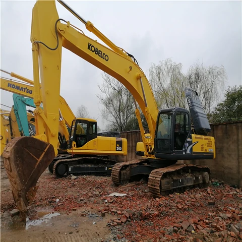 Б/у Гусеничные экскаваторы Kobelco SK350 в хорошем состоянии 35тонный гидравлический экскаватор SK350D большой подержанный