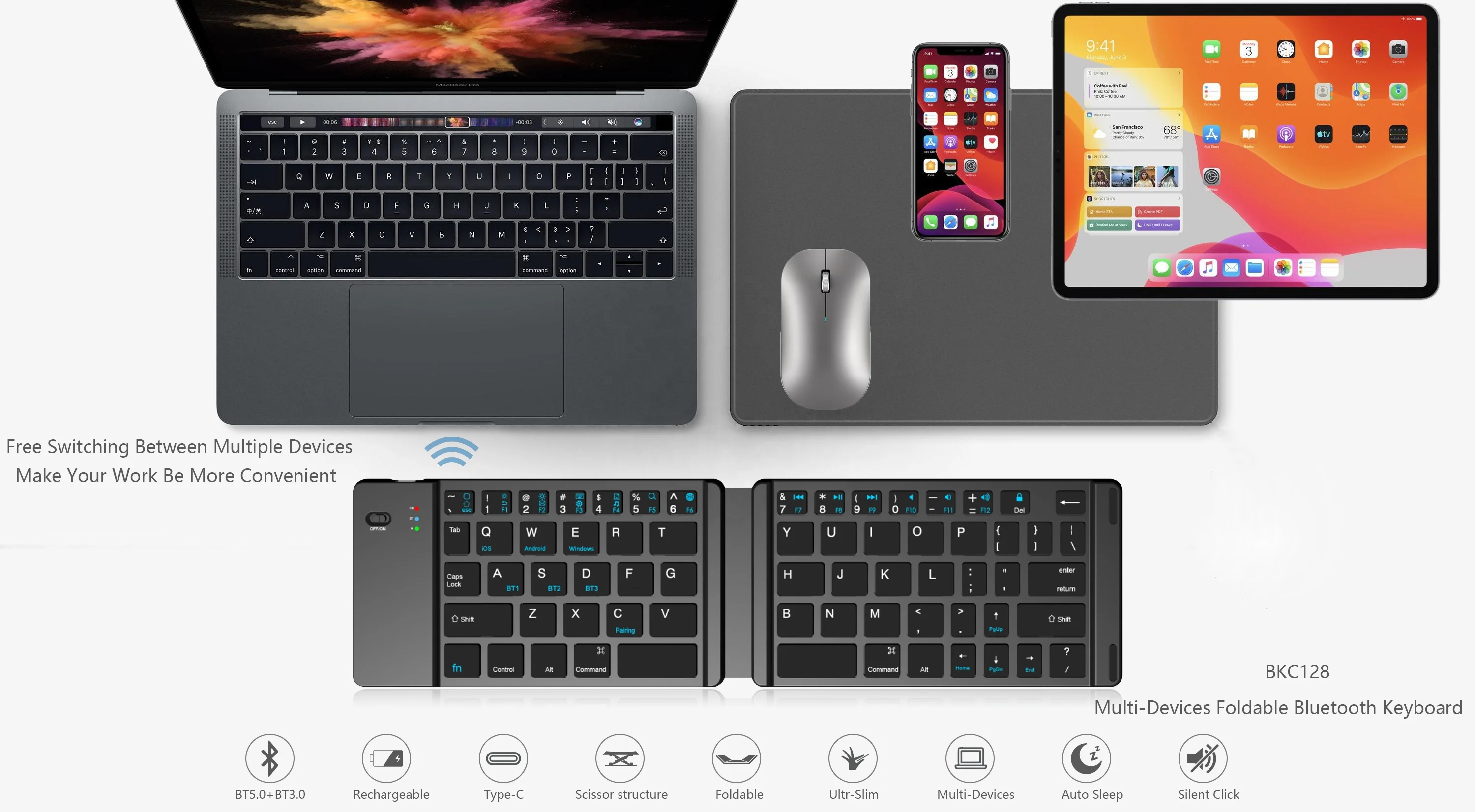 BKC128 multi-devices foldable keyboard  .jpg