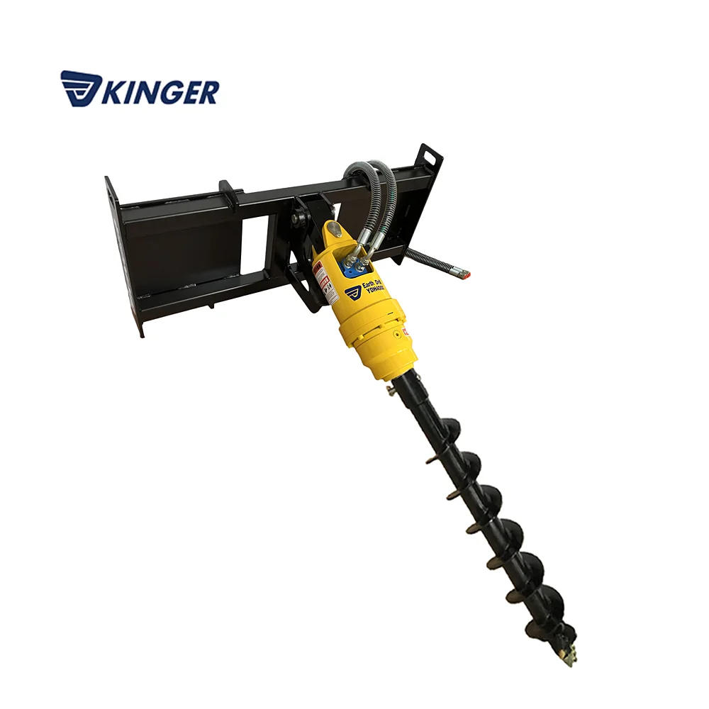 Professional Hydraulic Earth Drilling Excavator Auger Machine