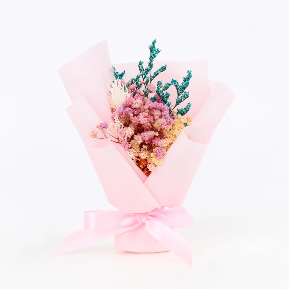 Wholesale Hot Selling Customized Beautiful Small Dried Flowers Bouquet