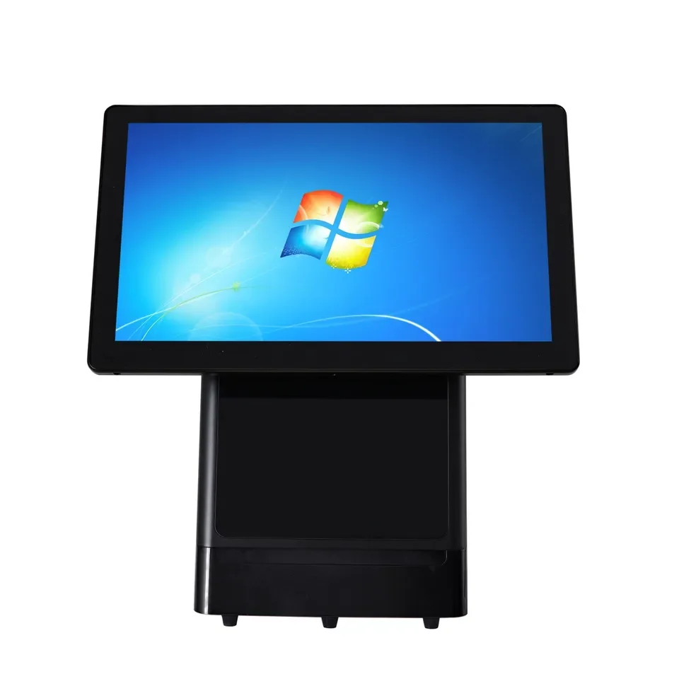 680S 15.6' Full HD 1080P Display Android or Win Pos System 80mm Printer Cash Register POS Terminal Offline Kiosk Machine