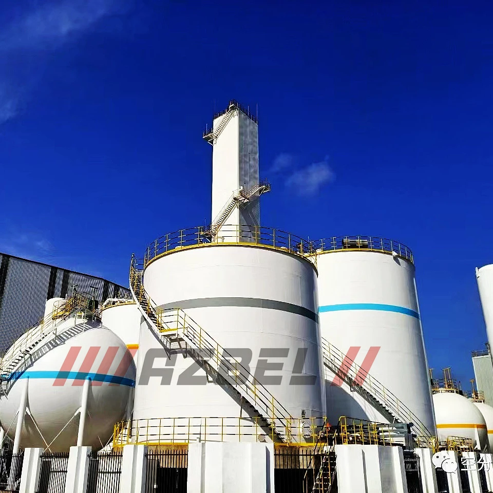 AZBEL азотный 4N раствор поколения с криогенной технологией LN2 завод N2