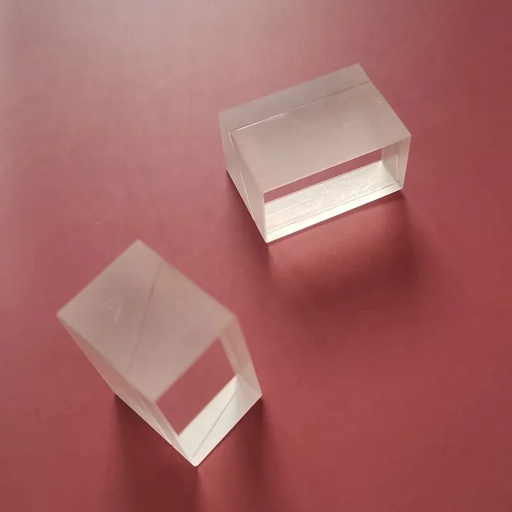 Custom AR coating High Precision Calcite/Quartz Crystal Wollaston Prism