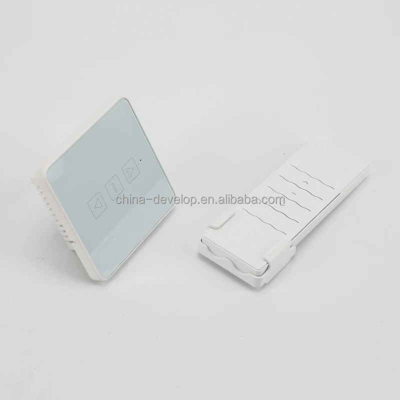 2022 Remote Control Wifi Phone Smart Touch Switch with Tubular Motor