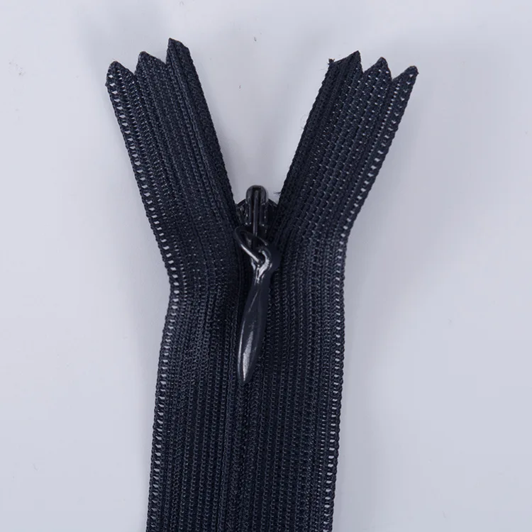 Best Price 3# Invisible Zipper Lace Tape 25 Cm Hidden Teeth Zipper For Dress