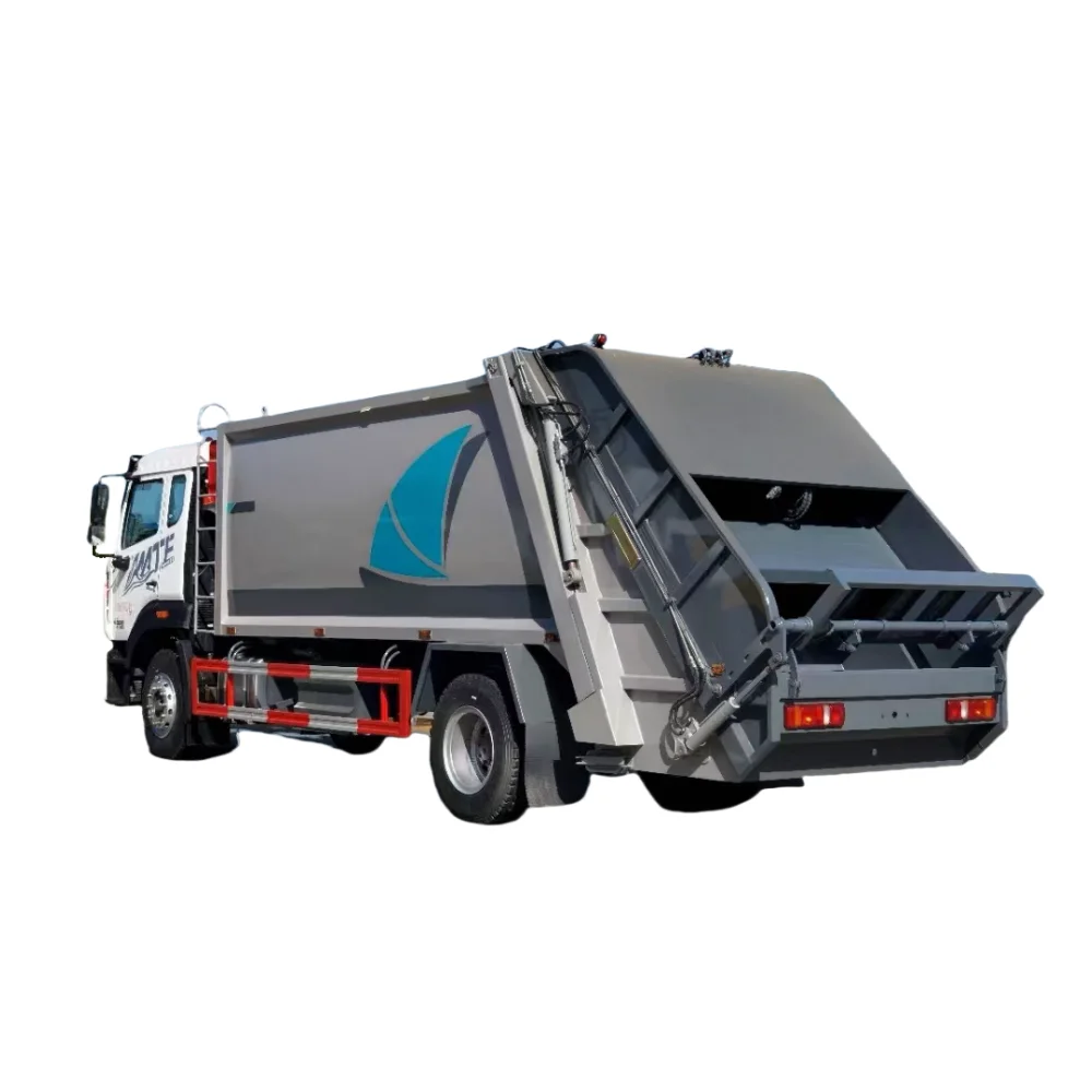 New design HOWO compactor garage truck 15 ton household waste compaction vehicle