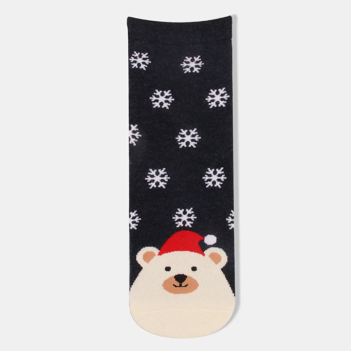 Christmas socks cartoon penguin csnowflakes personality cute soft socks