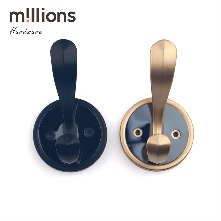 Millions wholesale Aluminum wall mounted coat hooks