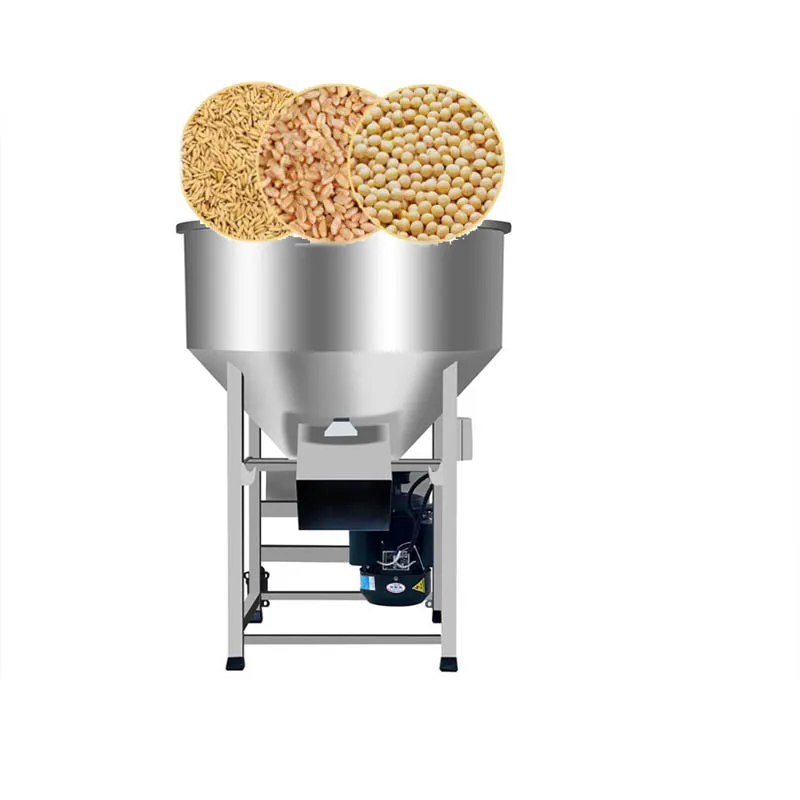 Grain seed coater rice seed mixer machine