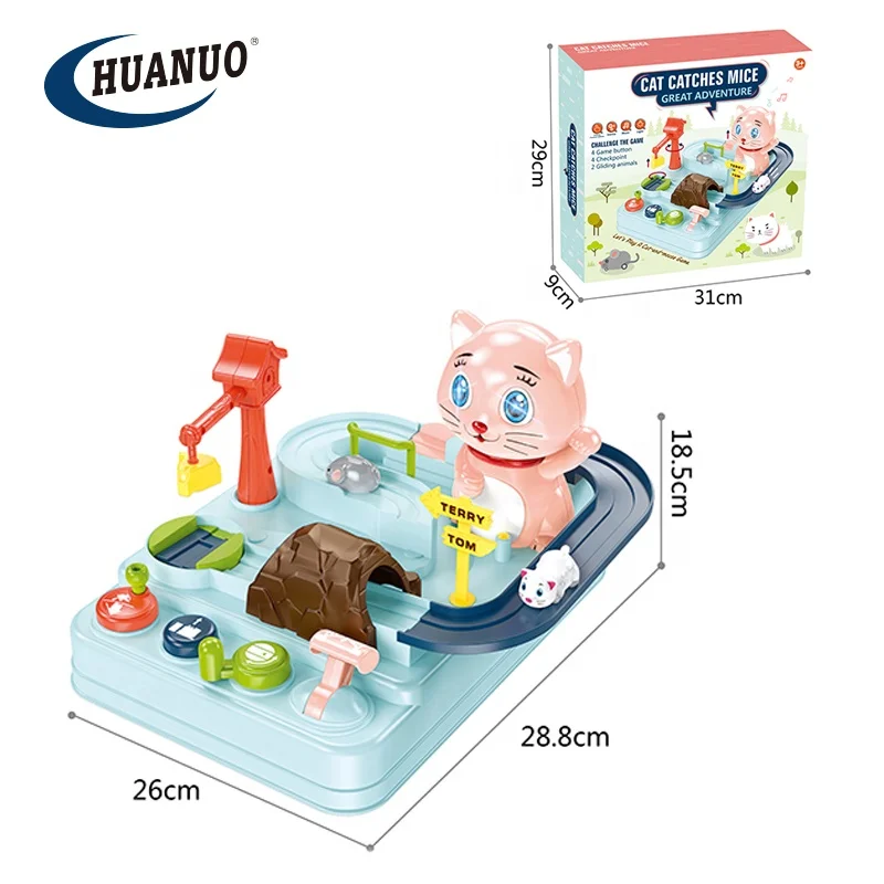 Education game parking lot vehicle play sets race car track adventure boy toys for kids children