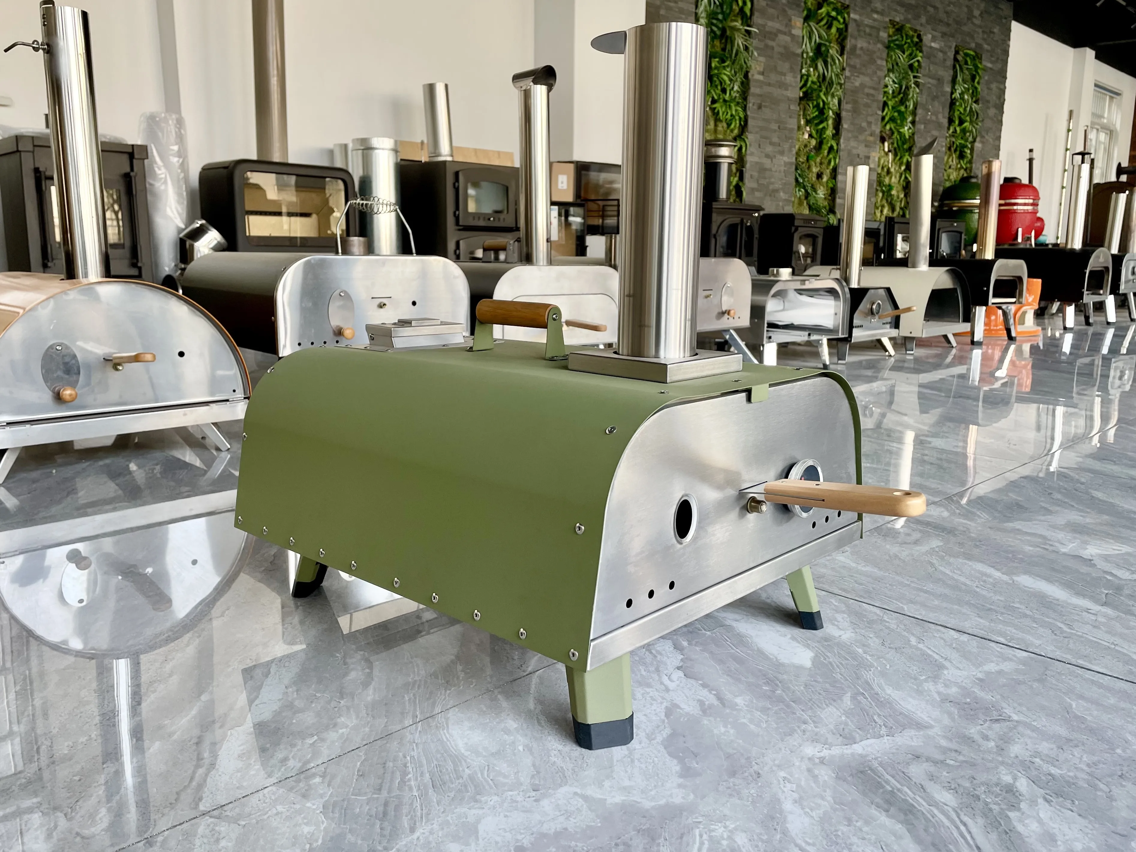 Manufacturer Freestanding commercial minimal price 16 inch pizza oven brick oven pizza