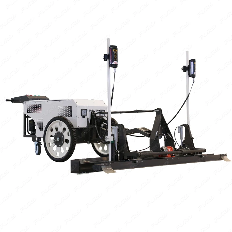 Concrete Floor Levelling Cement Pavers Laser Level Machine Self Leveling Screed Machine