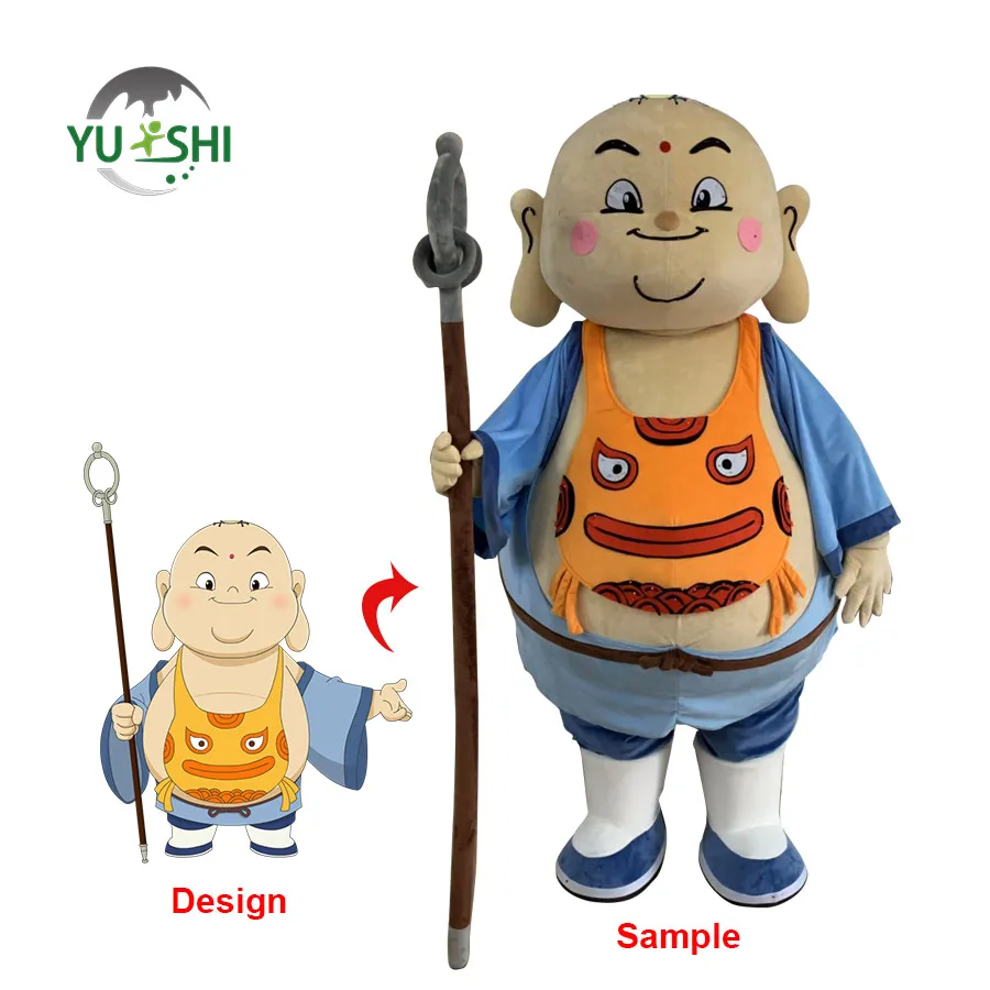 Factory custom mascot processing costume customized cartoon costume mascot doll suit proofing corporate logo figure dolls
