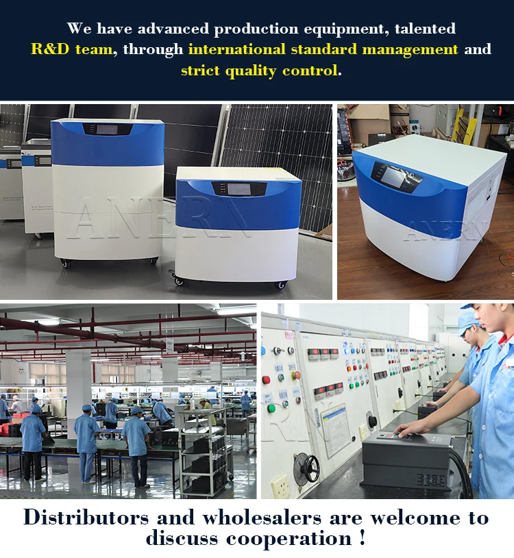 6000w 8000w portable solar generator price with panel completed set