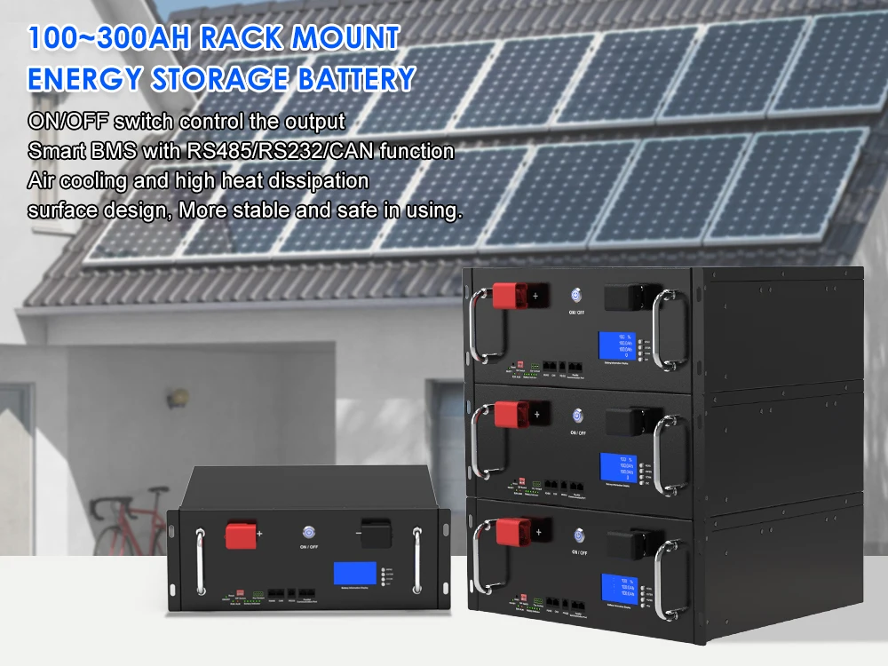 10 Years Guaranteed 16S1P 10KWh 51.2V 200Ah LiFePO4 lithium battery solar energy storage system