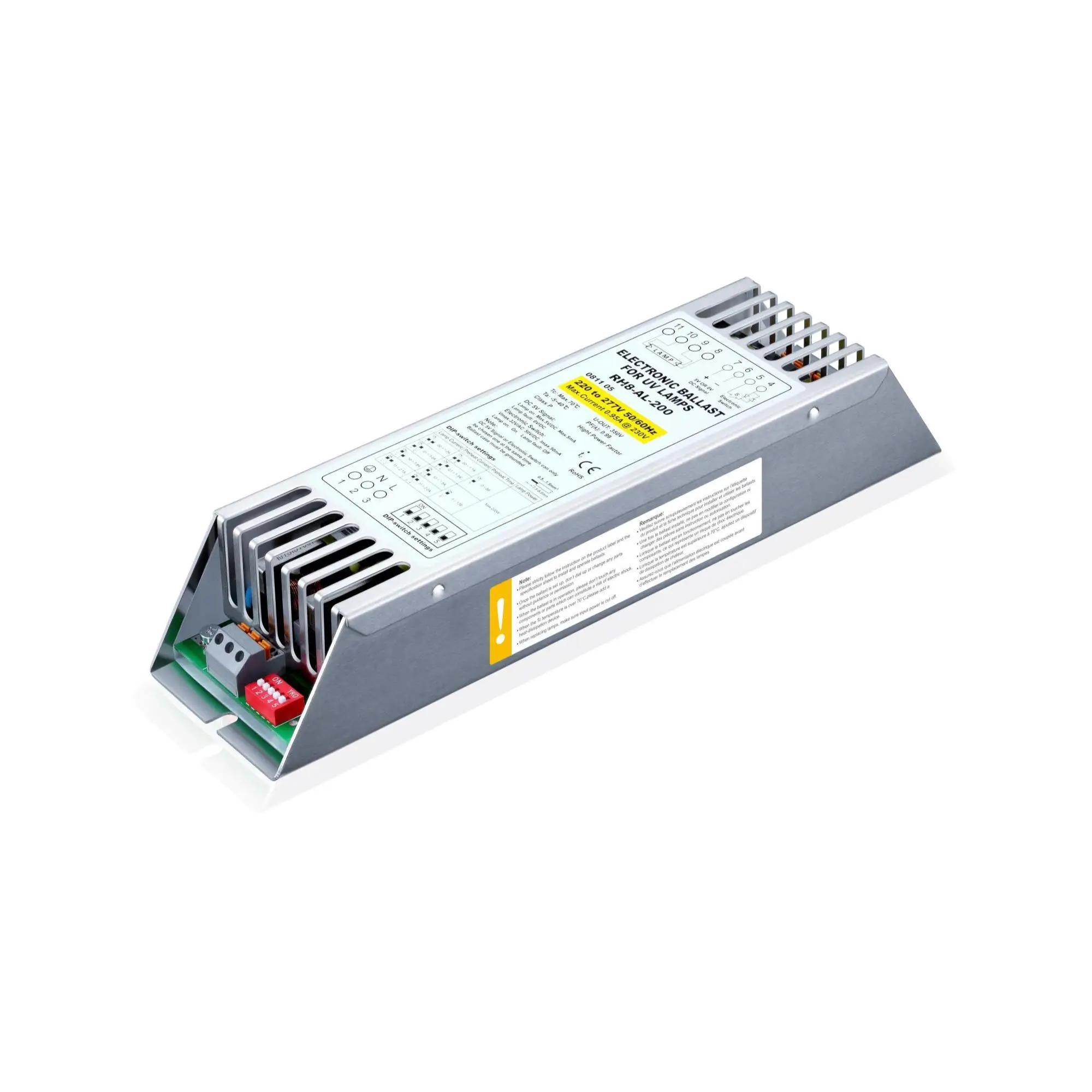 Заводская поставка 100-155 Вт УФ электронный балластный RH8-1000-155 для 254nm UVC лампы