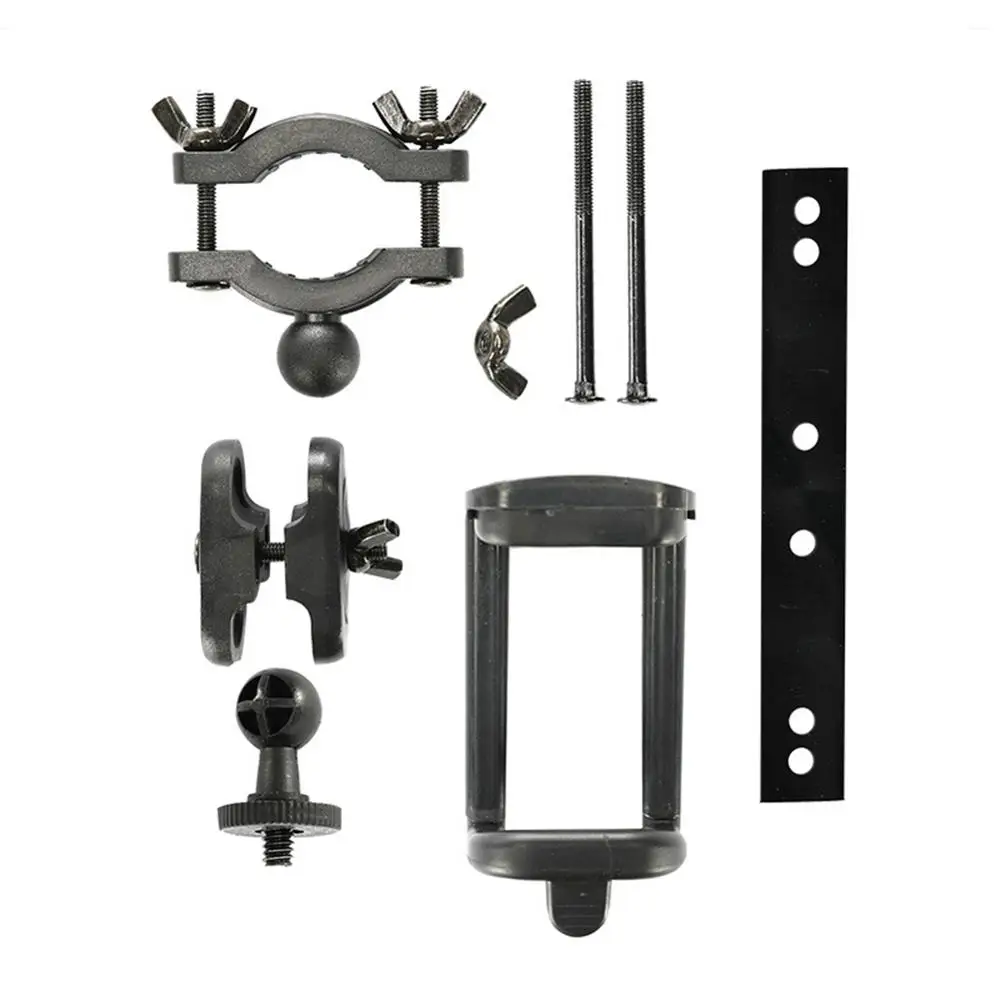 Universal Car Phone Holder Rear View Mirror Mount Stand Hold Adjustable For Mobile Phone GPS Display Bracket Accessories
