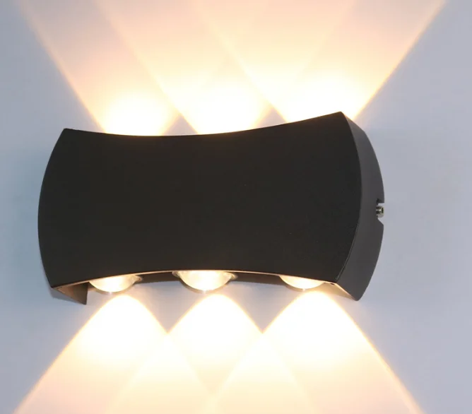 Modern simple creative outdoor waterproof wall lamp LED courtyard lamps gate lamp terrace balcony garden wall light