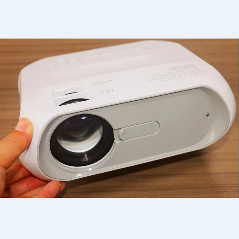 
Amazon Hot-selling Wi-Fi Mini Projector 150 ANSI Lumen Native 720P Portable Projector Full HD 1080P Supported Outdoor Projector 
