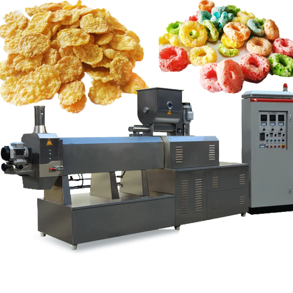 Corn Flakes Production Line Corn Flakes Breakfast Cereal Making Machine Price For Sale