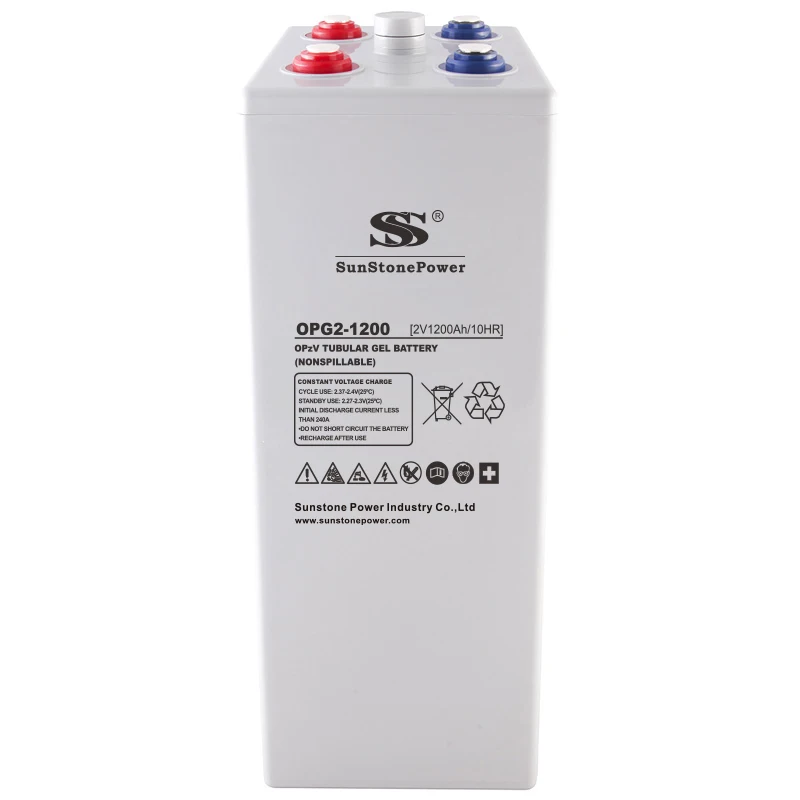 Off Grid Home Solar Energy Battery 2v 350ah Deep Cycle OPZV Tubular Gel Battery