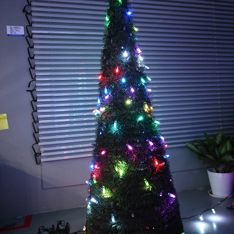 50pcs 12mm WS2811 Full Color LED Pixel Light Module DC 12V Waterproof RGB Color 2811 IC Digital LED Christmas Light