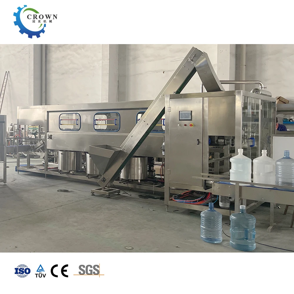 a to Z 19L 20L 5 Gallon Bottle Barreled Drinking Water Filling Machine Bottling Line