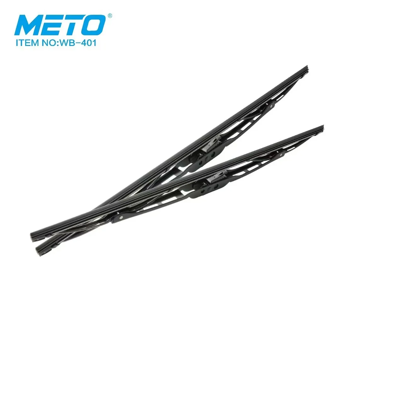 meto black frame wiper blade