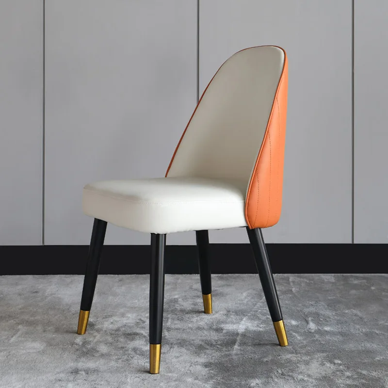 Hot Selling Indoor Modern Dining Chair Nordic Wooden Dining Chair With Backrest