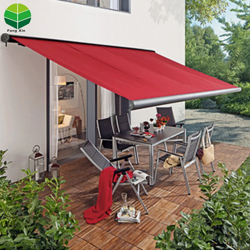 Camping Retractable Awning Hardware Balcony Retractable Polycarbonate Awning Retractable