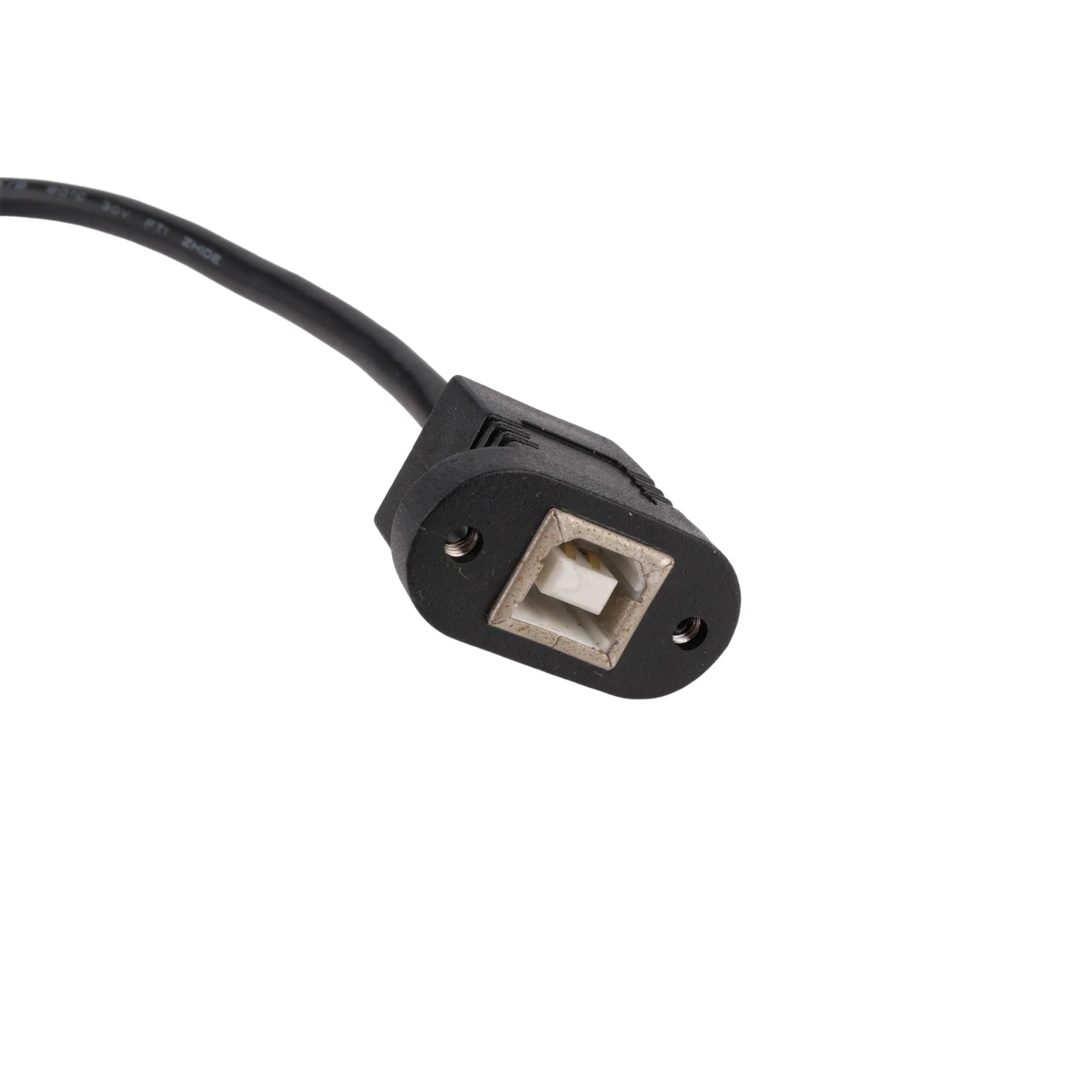 High Quality Customized Length male to Female USB Panel Mounted Cable for Automobile