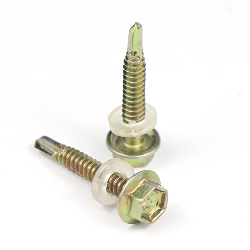 China Manufacturers Stainless Steel Hexagon Flange Self Drilling Plasterboard Screw