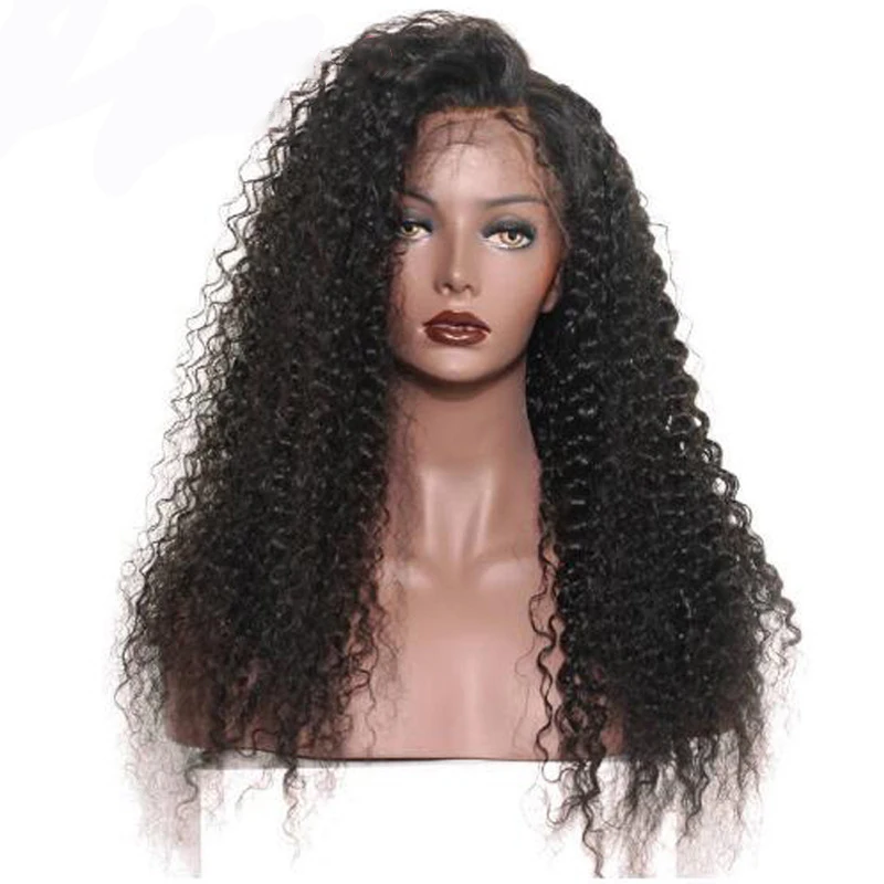 eBay New Wigs for Ladies Front Lace Long Curly Hair Freetress Water Wave Synthetic ZhiZhi Spiral Pony Style White Women