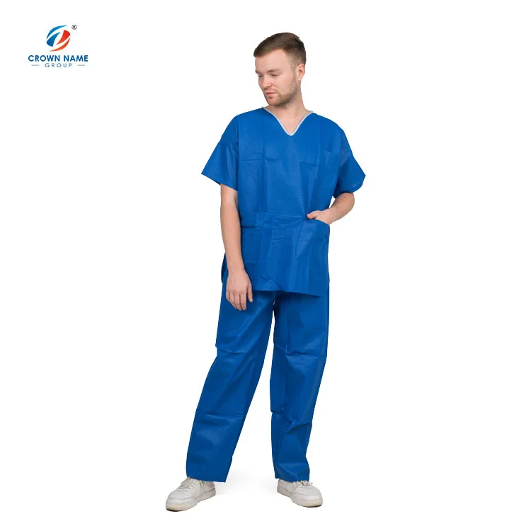 2021 New Arrive unisex disposable scrub suits for doctors and nurses