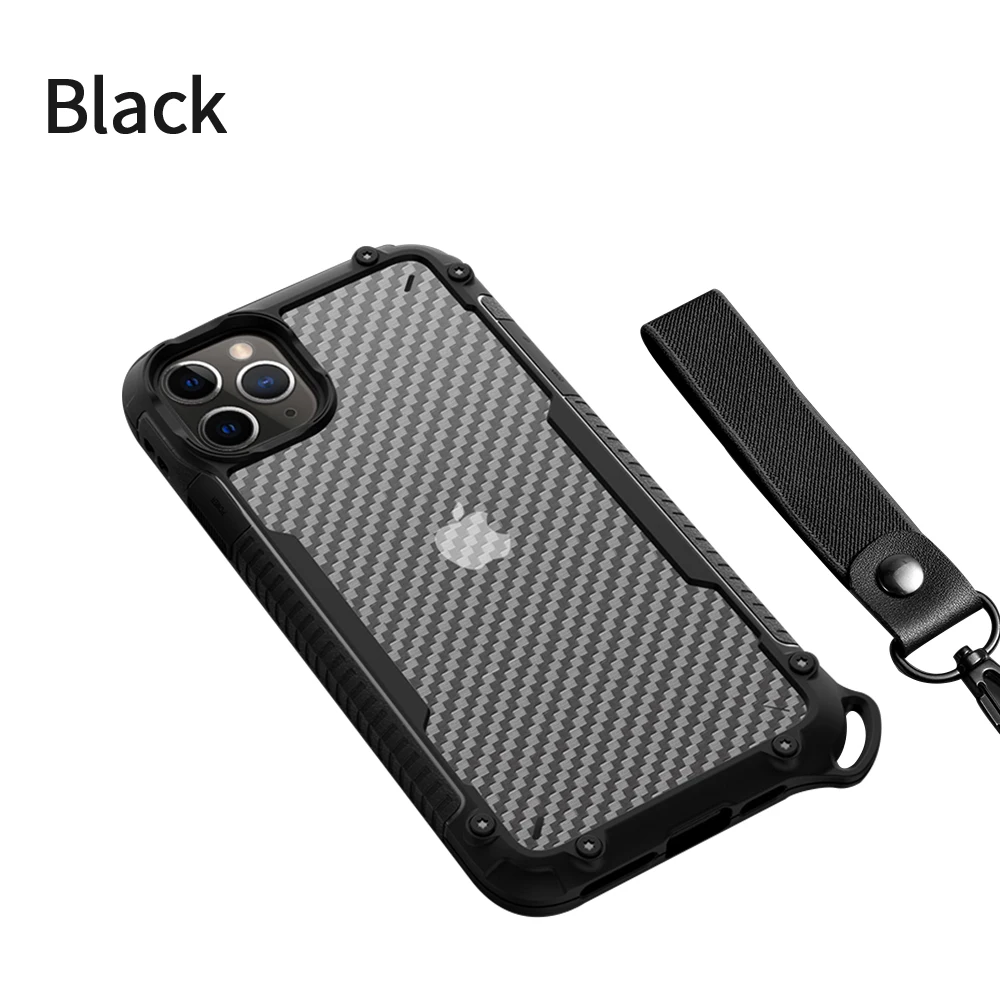New invention Hot sale high quality Carbon fiber anti-drop mobile phone Case wholesale for iphone 11 pro max mirror phone cases