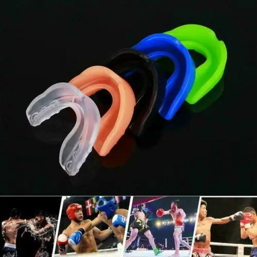 Silicon Rubber Boxing Mouth Guards Gel Protector Sports Custom EVA MMA Combat Training Gum Shields