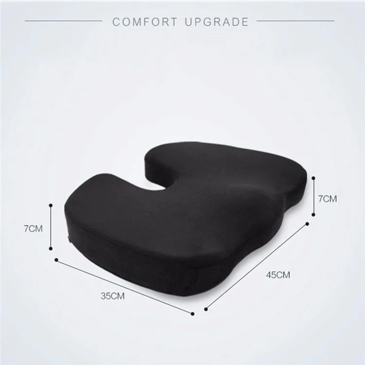 Hot sale coccyx orthopedic car memory foam seat cushion