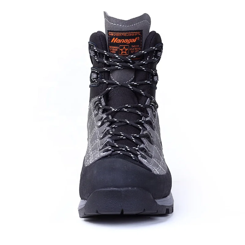 Hanagal 13336 Suede Leather Sympatex Waterproof Wear Resistance Rock High Mountain Trekking Breathable Hiking shoes boots