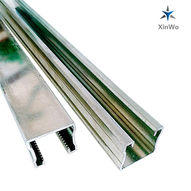 Photovoltaic construction strut channel steel hot dip galvanized cable tray system unistrut
