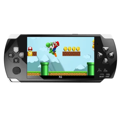 
Hot selling products X6 handheld game console 64-bit 8GB arcade nostalgic video games Very many games 
