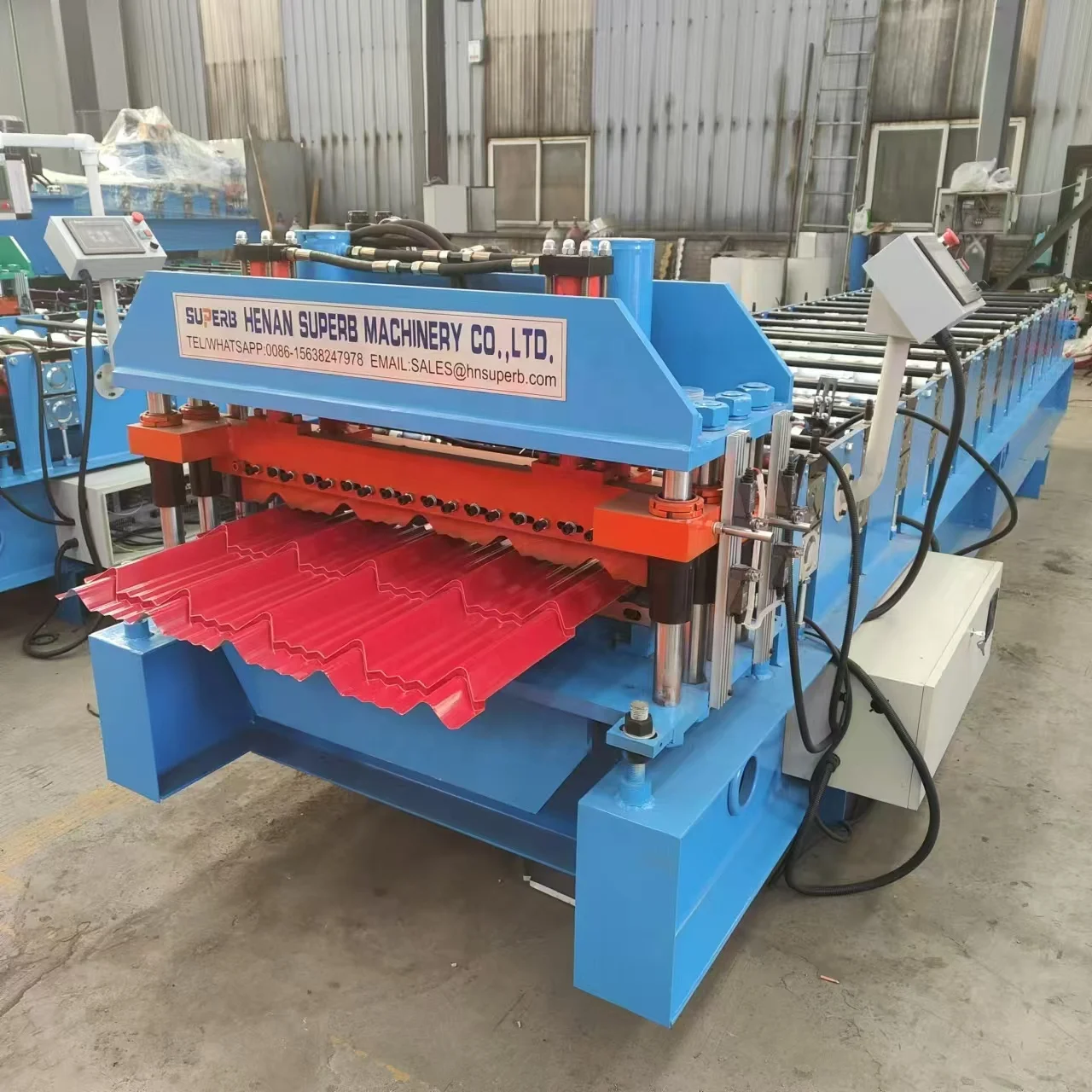 Maquina para hacer lamina de techosmaquina techo aluminiomaquina acanaladora